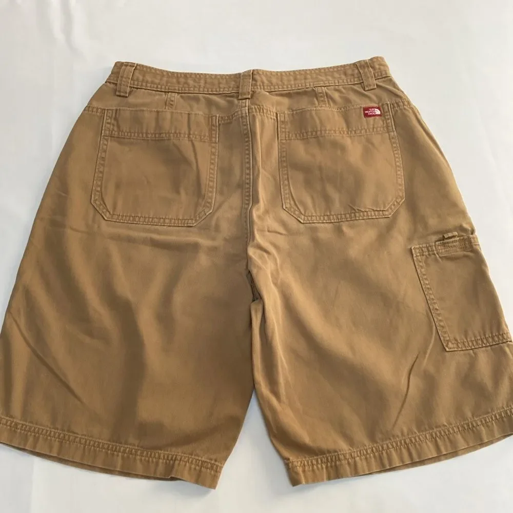 The North Face Tan Flat Front Shorts